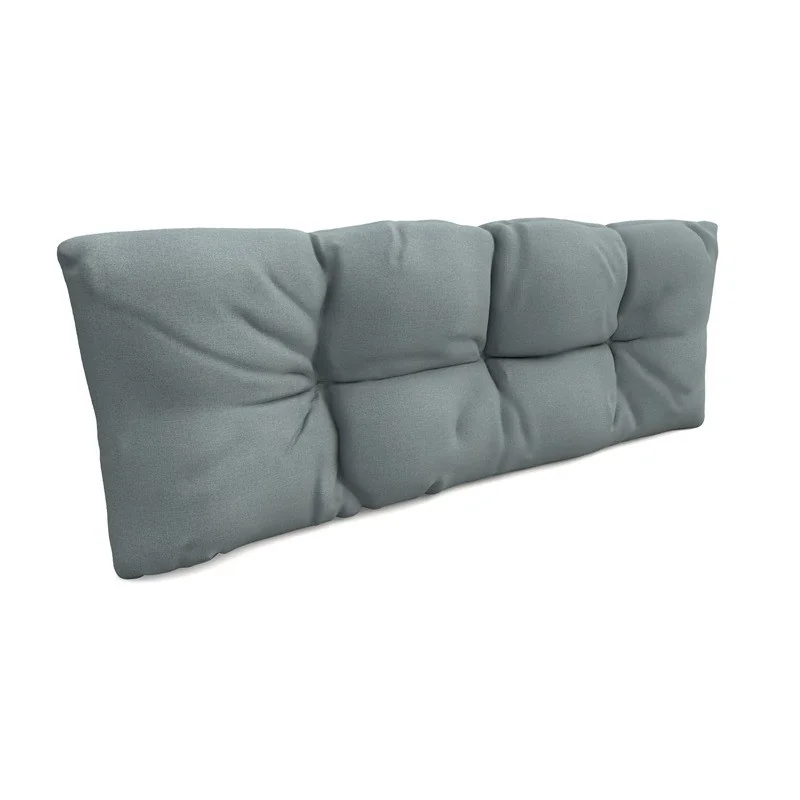 Cuscino Schienale Trapuntato per Pallet 120x40x12 cm Blu Cuscino Schienale Trapuntato per Pallet 120x40x12 cm Blu