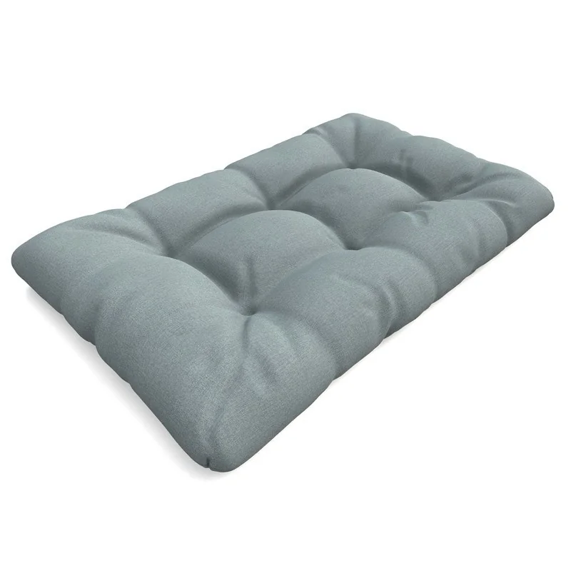 Cuscino di Seduta Trapuntato per Pallet 120x80x15 cm Blu Cuscino di Seduta Trapuntato per Pallet 120x80x15 cm Blu