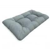 Cuscino di Seduta Trapuntato per Pallet 120x80x15 cm Blu Cuscino di Seduta Trapuntato per Pallet 120x80x15 cm Blu