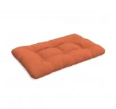 Cuscino di Seduta per Pallet, Trapuntato, 120x80x12 cm, Arancione Cuscino di Seduta per Pallet, Trapuntato, 120x80x12 cm, Arancione