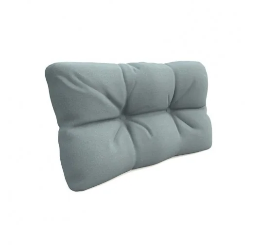 Cuscino Laterale Trapuntato per Pallet 60x40x12 cm Blu