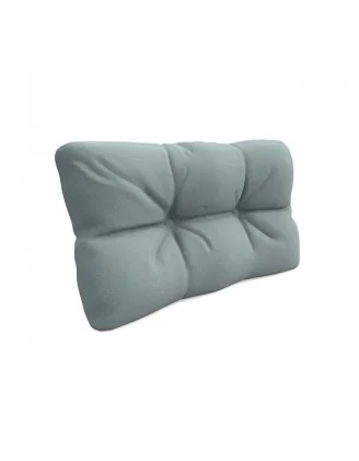 Cuscino Laterale Trapuntato per Pallet 60x40x12 cm Blu