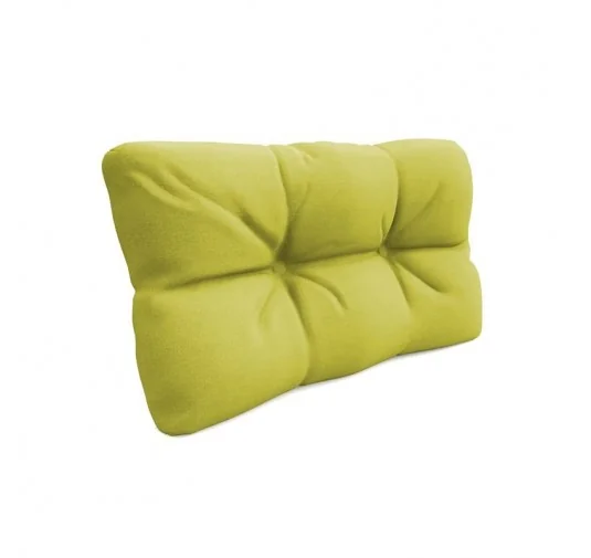 Cuscino Laterale per Pallet, Trapuntato, 60x40x12 cm, Lime