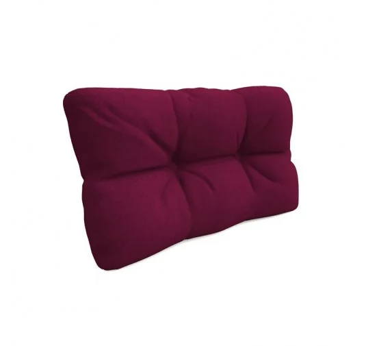 Cuscino Laterale per Pallet, Trapuntato, 60x40x12 cm, Viola