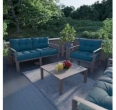 Cuscino di Seduta per Sedia da Giardino Verde Scuro 40x40 Cuscino di Seduta per Sedia da Giardino Verde Scuro 40x40