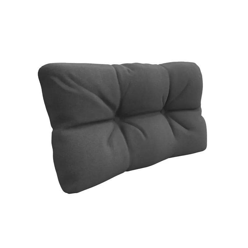Cuscino Laterale per Pallet, Impermeabile, Trapuntato, 60x40x12 cm, Antracite Cuscino Laterale per Pallet, Impermeabile, Trapuntato, 60x40x12 cm, Antracite