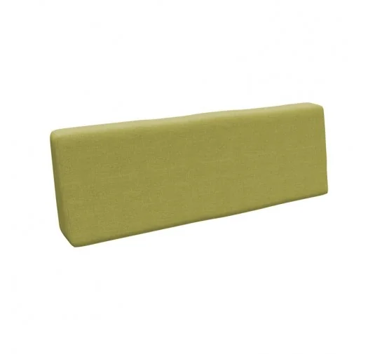 Cuscino Schienale per Pallet, 120x40x20/10 cm, Lime