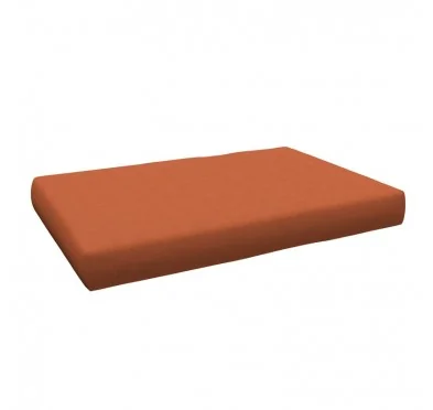 Cuscino di Seduta per Pallet, 120x80 cm, Arancione