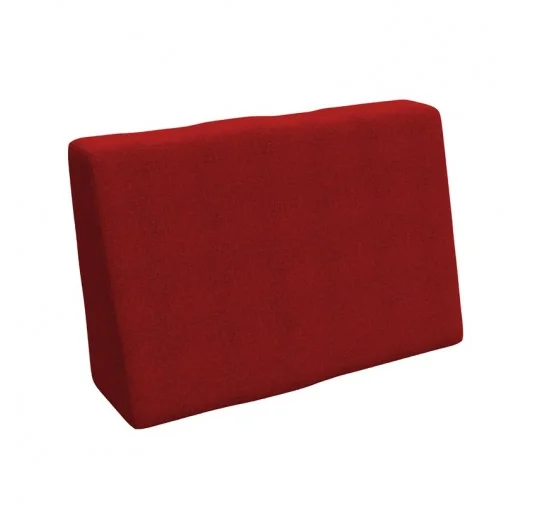 Cuscino Laterale per Pallet, 60x40x20/10 cm, Rosso