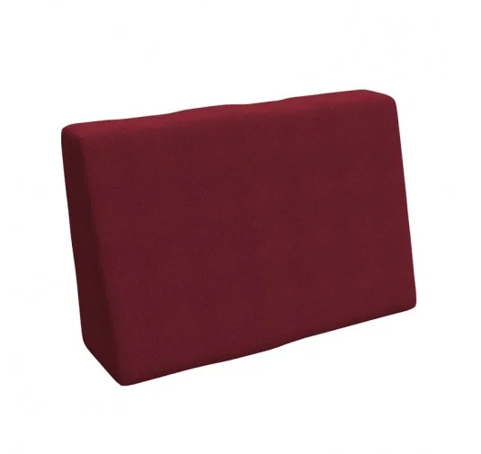 Cuscino Laterale per Pallet, 60x40x20/10 cm, Bordeaux