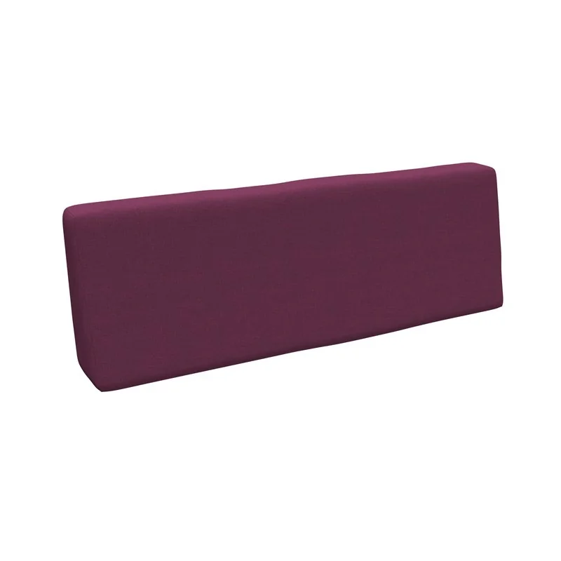 Cuscino Schienale per Pallet, 120x40x20/10 cm, Viola Cuscino Schienale per Pallet, 120x40x20/10 cm, Viola