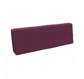 Cuscino Schienale per Pallet, 120x40x20/10 cm, Viola Cuscino Schienale per Pallet, 120x40x20/10 cm, Viola
