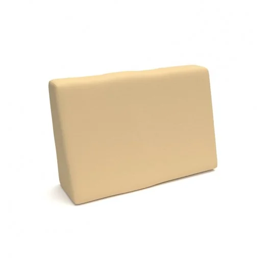 Cuscino Laterale per Pallet Impermeabile 60x40x20/10 Beige