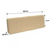 Set di 8 Cuscini per Pallet Impermeabile 120x80 + 120x40 Beige Set di 8 Cuscini per Pallet Impermeabile 120x80 + 120x40 Beige