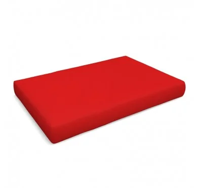 Cuscino di Seduta per Pallet Impermeabile 120x80x15 Rosso