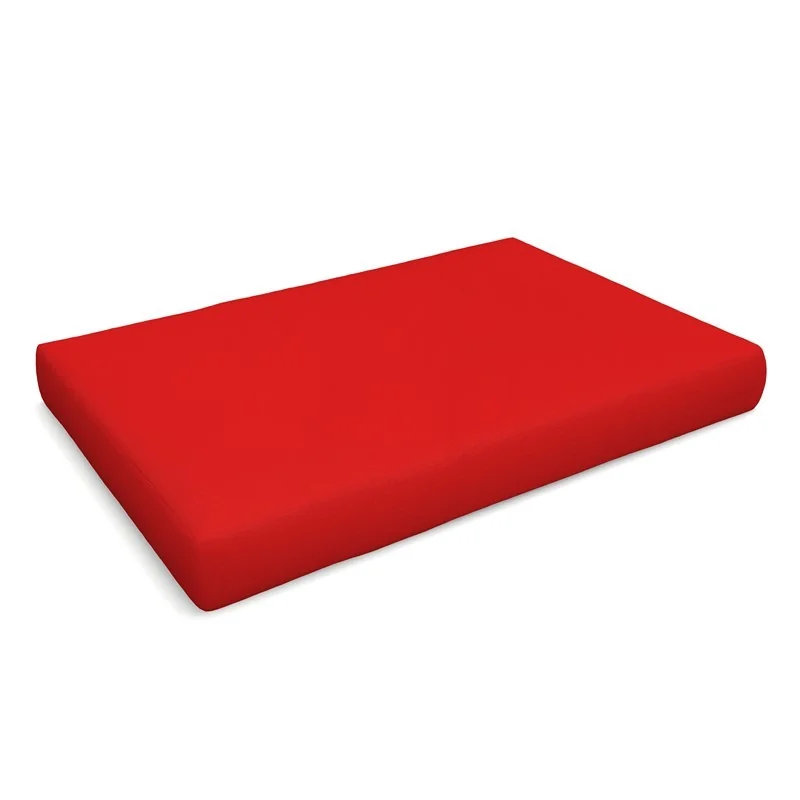 Cuscino di Seduta per Pallet Impermeabile 120x80x15 Rosso Cuscino di Seduta per Pallet Impermeabile 120x80x15 Rosso