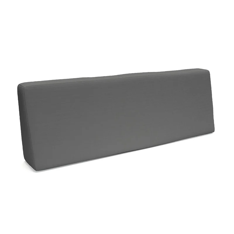 Cuscino Schienale per Pallet Impermeabile 120x40x20/10 Grigio Cuscino Schienale per Pallet Impermeabile 120x40x20/10 Grigio