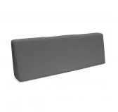 Cuscino Schienale per Pallet Impermeabile 120x40x20/10 Grigio Cuscino Schienale per Pallet Impermeabile 120x40x20/10 Grigio