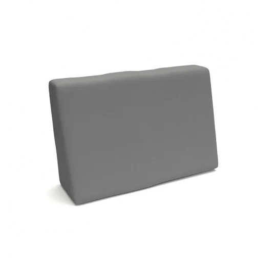 Cuscino Laterale per Pallet Impermeabile 60x40x20/10 Grigio