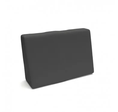 Cuscino Laterale per Pallet Impermeabile 60x40x20/10 Antracite