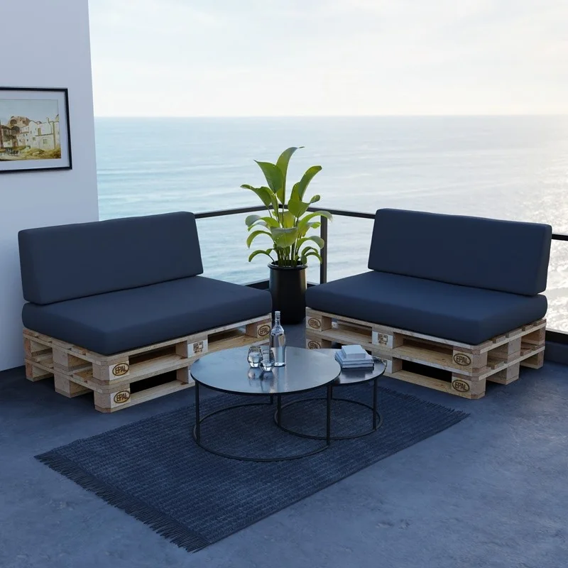 Set Cuscini Cuscini Per Bancali Da Esterno Cuscino Pallet 80x120