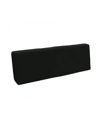 Cuscino Schienale per Pallet 120x40x20/10 Nero