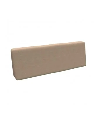 Cuscino Schienale per Pallet 120x40x20/10 Beige