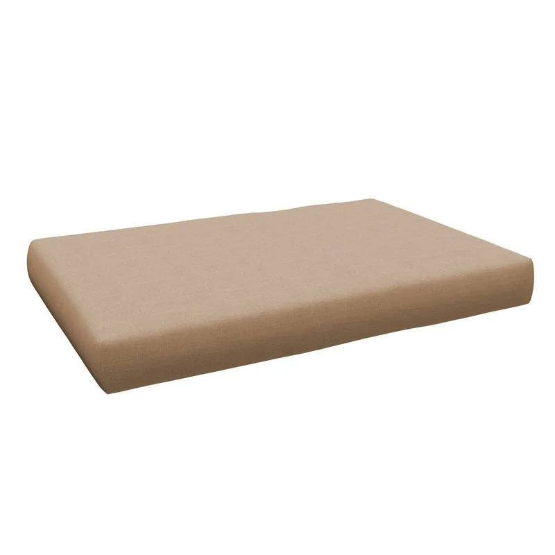 Cuscino di Seduta per Pallet 120x80x15 Beige Cuscino di Seduta per Pallet 120x80x15 Beige