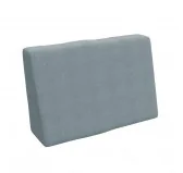 Cuscino Laterale per pallet da giardino 60x40x20/10 Blu Cuscino Laterale per pallet da giardino 60x40x20/10 Blu