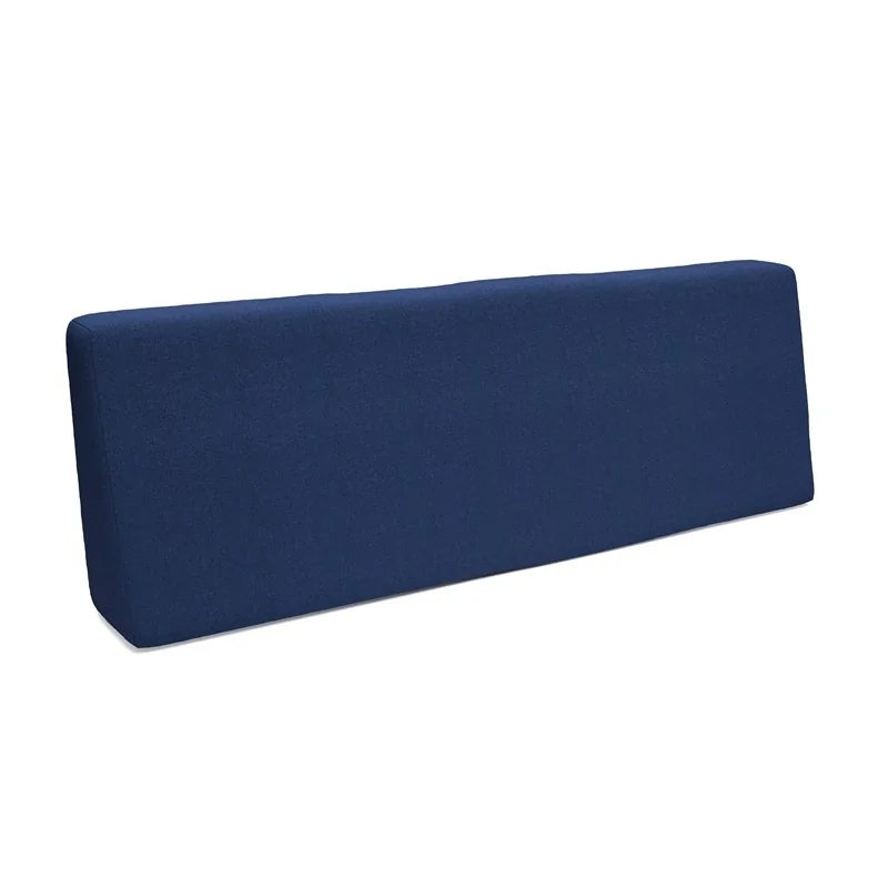 Cuscino Schienale per Pallet 120x40x20/10 Blu Scuro Cuscino Schienale per Pallet 120x40x20/10 Blu Scuro