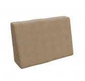 Copricuscino 60x40 cm per cuscino laterale pallet, Beige Copricuscino 60x40 cm per cuscino laterale pallet, Beige