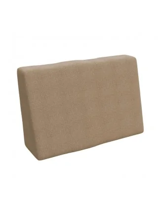 Copricuscino 60x40 cm per cuscino laterale pallet, Beige