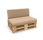 Copricuscino 120x80 cm per seduta pallet, Beige Copricuscino 120x80 cm per seduta pallet, Beige