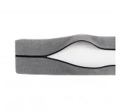 Copricuscino 60x40 cm per cuscino laterale pallet, Grigio