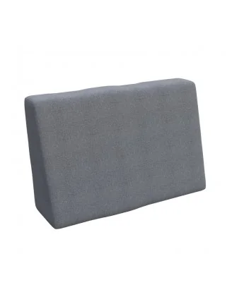 Copricuscino 60x40 cm per cuscino laterale pallet, Grigio