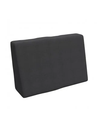Copricuscino 60x40 cm per cuscino laterale pallet, Antracite