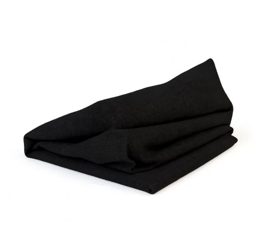 Copricuscino 120x40 cm per schienale pallet, Nero