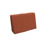 Copricuscino 60x40 cm per cuscino laterale pallet, Arancione