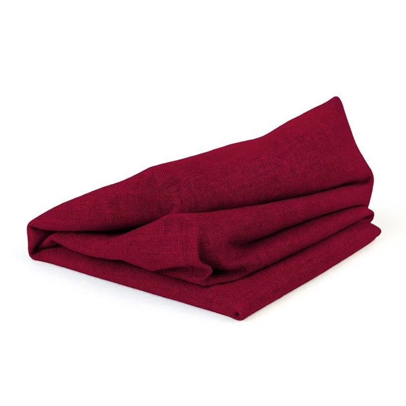 Set 2 copricuscini per pallet: seduta 120x80 + schienale 120x40 cm, Bordeaux