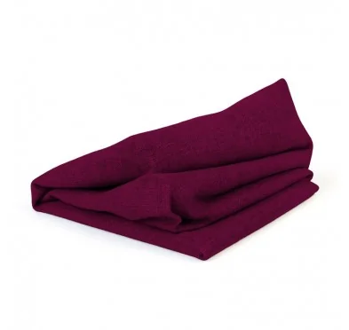Set 2 copricuscini per pallet: seduta 120x80 + schienale 120x40 cm, Viola