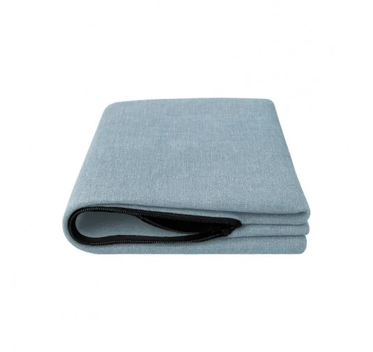 Copricuscino decorativo 40x40 cm per cuscino pallet, Blu