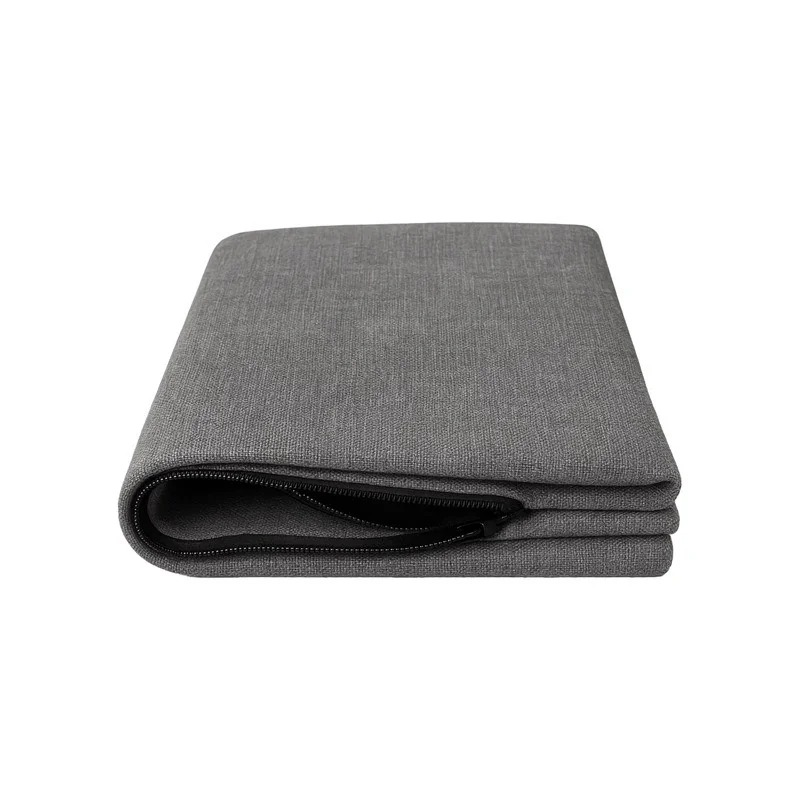 Copricuscino cuscino decorativo 40x40 Grigio