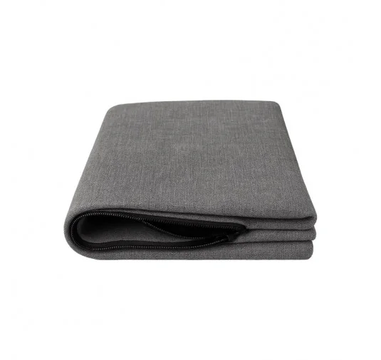 Copricuscino decorativo 40x40 cm per cuscino pallet, Grigio