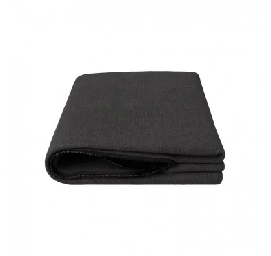 Copricuscino decorativo 40x40 cm per cuscino pallet, Antracite