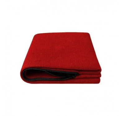 Copricuscino decorativo 40x40 cm per cuscino pallet, Rosso