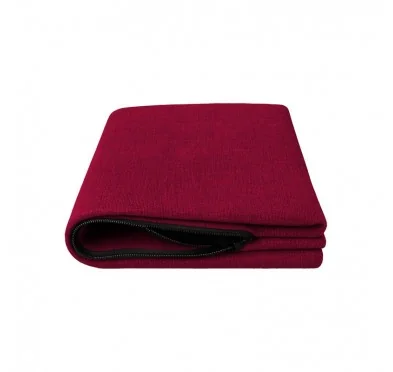 Copricuscino decorativo 40x40 cm per cuscino pallet, Bordeaux