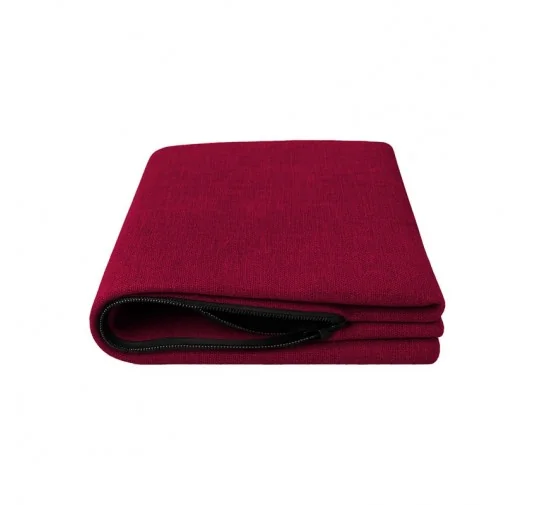 Copricuscino decorativo 40x40 cm per cuscino pallet, Bordeaux