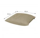 Copricuscino decorativo 40x40 cm per cuscino pallet, Beige Copricuscino decorativo 40x40 cm per cuscino pallet, Beige