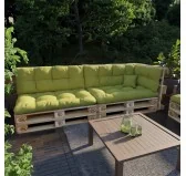 Cuscino Decorativo per Pallet e per Divano da Giardino, 40x40 cm, Lime