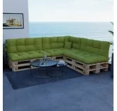 Cuscino Decorativo per Pallet e per Divano da Giardino, 40x40 cm, Lime